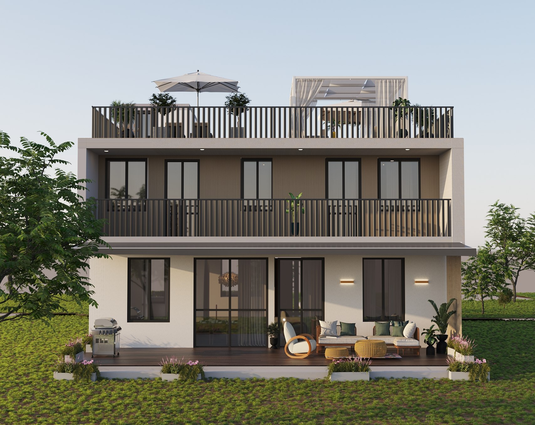 Rear Elevation